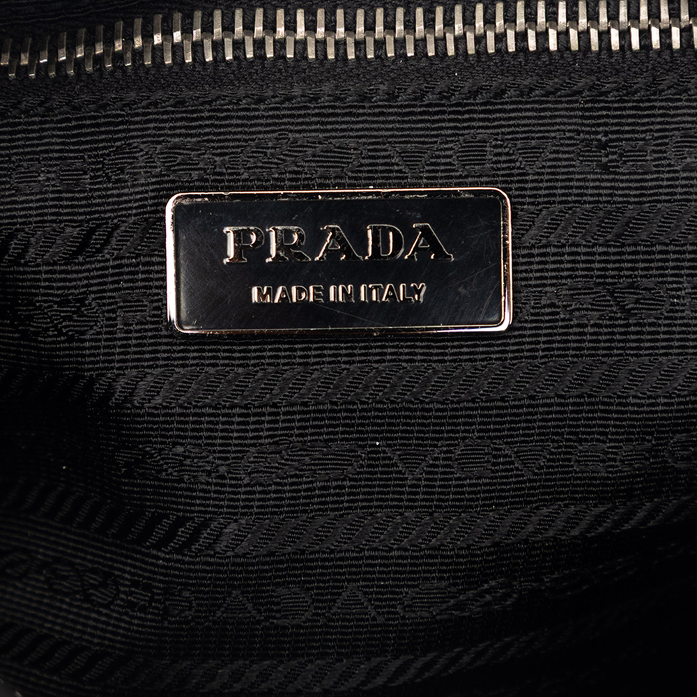Pre-Loved Prada Tessuto Stampato Satchel - Picture 5 of 6
